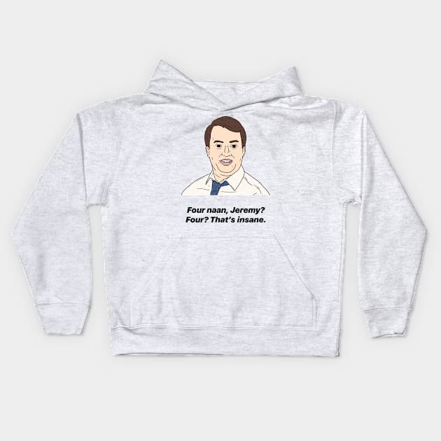 MARK CORRIGAN | FOUR NAAN Kids Hoodie by tommytyrer